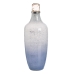 Flasche Blau Silberfarben Harz Kristall 16 x 16 x 44 cm Deko