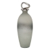 Botella Gris Plateado Aluminio Cristal 15 x 15 x 46 cm Decorativa