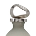 Bottle Grey Silver Aluminium Crystal 15 x 15 x 46 cm Decorative