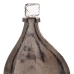 Botella Plateado Aluminio Cristal 23 x 9 x 43 cm Decorativa