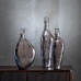 Bottle Silver Aluminium Crystal 23 x 9 x 43 cm Decorative