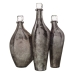 Bottle Silver Aluminium Crystal 13 x 10 x 43 cm Decorative