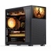 Case computer desktop ATX Jonsbo D41 MESH SCREEN Nero