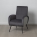 Fauteuil Noir Gris 68 x 97 x 86 cm