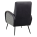 Armchair Black Grey 68 x 97 x 86 cm