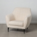 Armchair Black Beige 90 x 82 x 82 cm