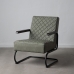 Armchair Black Green 61 x 70 x 85 cm