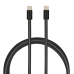 Cable USB-C Ibox IKUTCS1B Negro 1 m 60 W