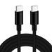 USB-C Cable Ibox IKUTCS1B Black 1 m 60 W