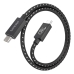 Кабел USB-C към USB-C Aisens A156-0866 Черен 50 cm