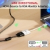 Adaptér HDMI na VGA Unitek Y-6333C01 Biela