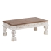 Mesa de Centro Branco Natural 120 x 70 x 45 cm