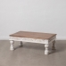 Mesa de Centro Branco Natural 120 x 70 x 45 cm