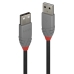 Cabo USB LINDY 36695 Preto 5 m