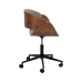 Office Chair Brown Black Beige 59 x 64 x 88 cm