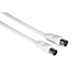 Cable Coaxial Antena TV Hama 00011901 Blanco 3 m