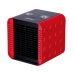 Draagbare ventilatorkachel SFH81RD Zwart Rood 1500 W