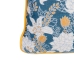 Coussin Bleu Fleurs 50 x 10 x 30 cm