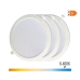 Downlight cu LED EDM 31567 18 W Ø 22 x 3,2 cm 3 Unități (6400 K)