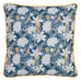 Coussin Bleu Fleurs 60 x 10 x 60 cm