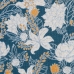 Cushion Blue Flowers 60 x 10 x 60 cm