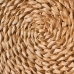 Decorazione da Parete Dorato Naturale Ferro Specchio Fibra naturale 75 x 5 x 74 cm