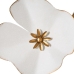 Wall Decoration White Golden Iron 120 x 7 x 65 cm