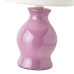 Stolná lampa Biela Purpurová 40 W 220-240 V 15 x 15 x 26 cm