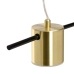 Ceiling Light Black Golden 7 W