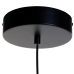 Lampadario Nero Dorato 15 W