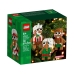 Byggsats Lego 40642 Adornos de pan de jengibre Multicolour 190 Delar