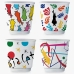 Set Šalica za Kavu Bialetti Arte Bijela Porculan 60 ml 4 Dijelovi