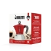 Cafetera Italiana Bialetti Moka Induction Negro Rojo Aluminio 150 ml (1 unidad)