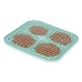 Voerbak voor katten Kerbl                                 Turkoois Plastic 20 x 20 cm