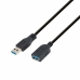 Kabel USB PcCom Črna 3 m