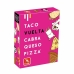 Vzdělávací hra Lúdilo Taco, Vuelta, Cabra, Queso, Pizza