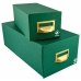 Classificatore compilabile Mariola Verde Cartone 25 x 19 x 25 cm