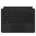 Bluetooth-клавиатура Microsoft Go Type Cover Испанская Qwerty Чёрный