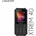 Matkapuhelin Logicom XTREM 40 Musta 2,4