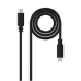 Cablu USB-C NANOCABLE 10.01.2301-L150 Negru 1,5 m