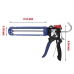 Pistola de silicona Workpro Azul Negro 230 mm