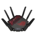 Router Asus GT-BE19000 Black Black/Red USB USB 2.0 RJ45 Ethernet LAN USB 3.2 Wi-Fi