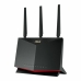 Router Asus RT-AX86U Pro Černý USB USB 2.0 Ethernet LAN USB 3.2 RJ-45 x 6 Wi-Fi