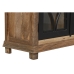 Stand Espositore Home ESPRIT Nero Naturale Ferro Legno di mango 100 X 40 X 200 cm