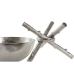 Centerpiece Home ESPRIT Silver Aluminium Modern 30 x 30 x 28 cm