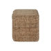 Repose-pied Home ESPRIT Marron 40 x 40 x 45 cm