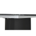 Mesa de Comedor Home ESPRIT Negro Verde Metal Cristal Templado 200 x 100 x 76 cm