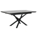 Mesa de Comedor Home ESPRIT Negro Gris Metal Cerámica 160 x 90 x 76 cm