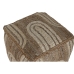 Poggiapiedi Home ESPRIT Beige Naturale 45 x 45 x 45 cm