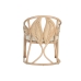 Scaun de Sufragerie Home ESPRIT Natural Ratan 63 x 68 x 81 cm